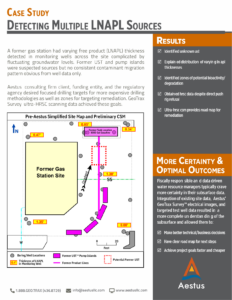 Aestus Case Study - Detecting Multiple LNAPL Sources