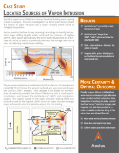 Aestus Case Study - Located Sources of Vapor Intrusion